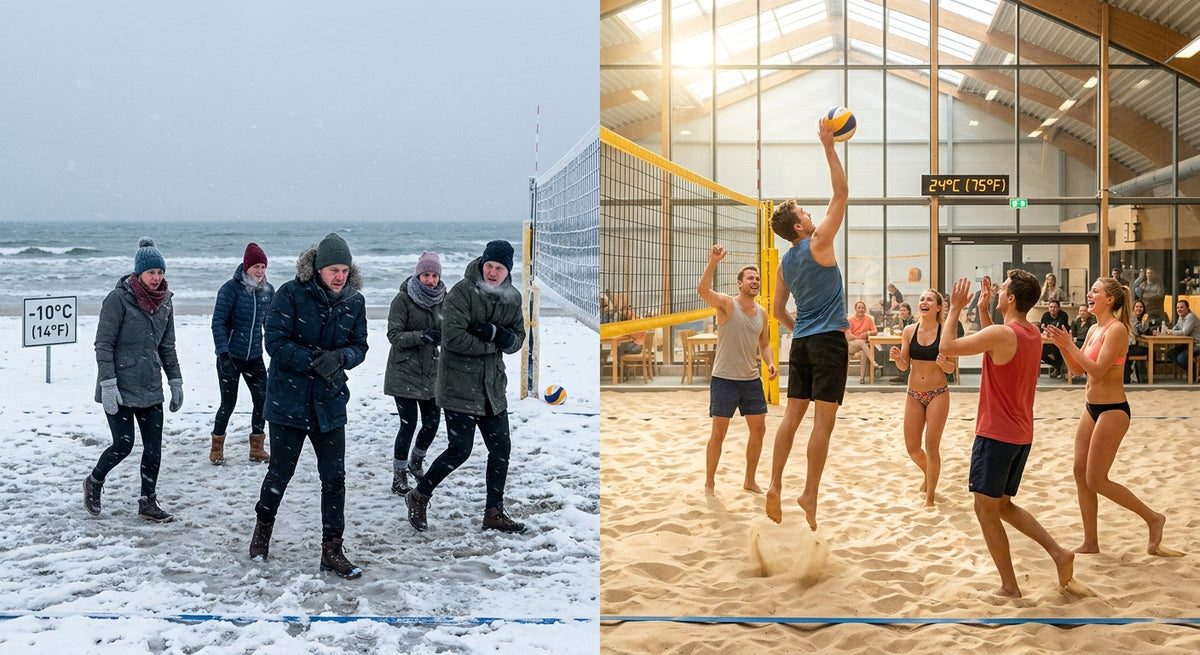 10 WINTER CLINICS PACKAGE - ACTION ZONE INDOOR BEACH SATURDAYS