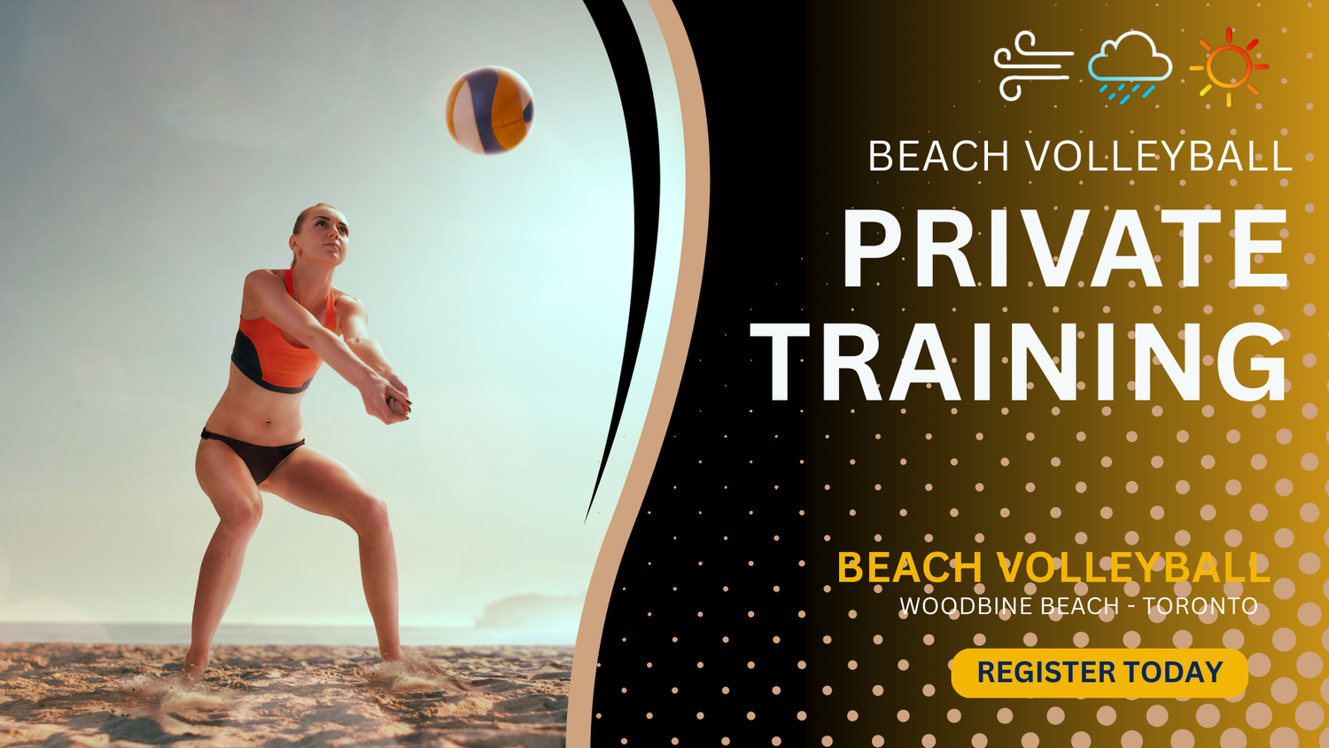 Private Beach Volleyball Training in Toronto