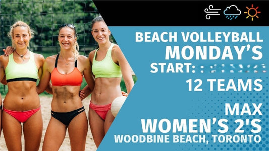MONDAY WOMEN'S LEAGUE BEACH VOLLEYBALL 2'S TEAM ENTRY