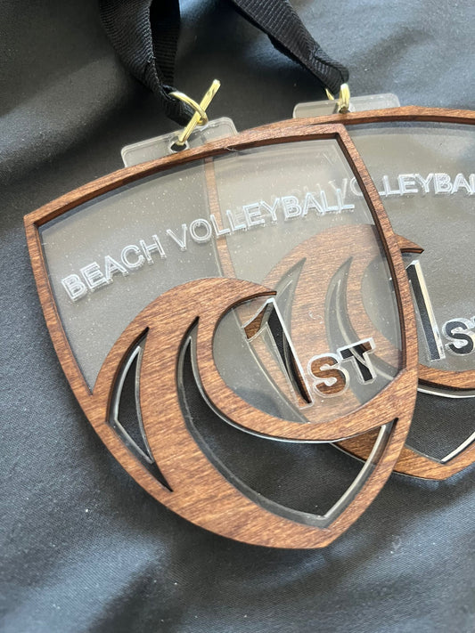 SHIELD AND WAVES MEDAL